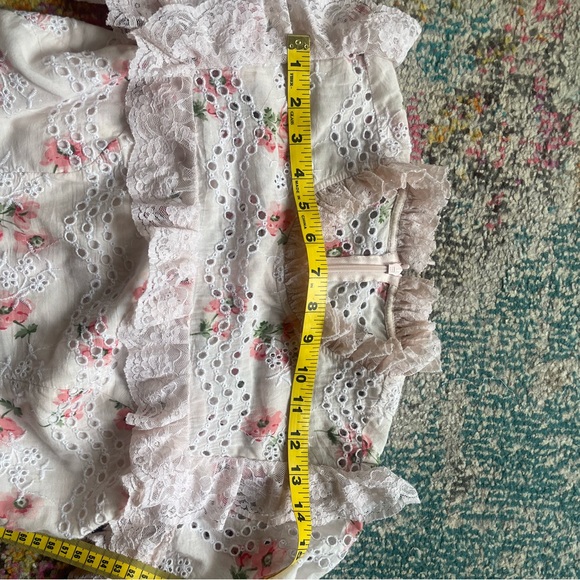 🩷 Needle & Thread Luxury Dress Desert Rose Lace mini - rose pink powder - Picture 15 of 15